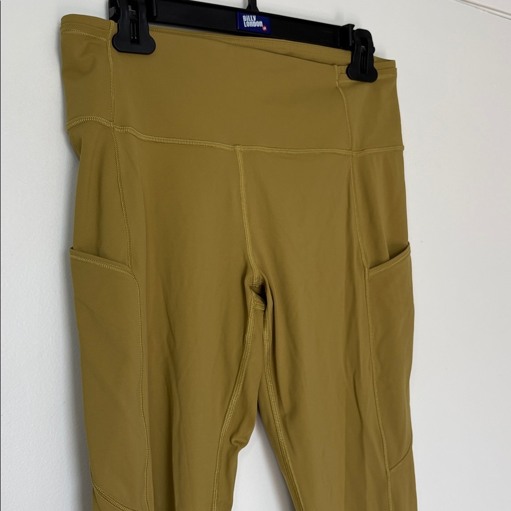 NEW Lululemon Fast and Free Tight II 25" *Non-Reflective Nulux Golden Lime 10 - Picture 5 of 7
